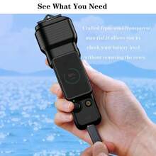 Gimbal Screen Protective Cover For D.JI Osmo Pocket 3 Accessories, Lens Cap Hard Case For Xtra Muse Accessories With Lanyard Hole,Semi Transparent Design, Quick Open/Close - View 5