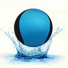 1pc Water Floating Ball - Elastic Beach Ball, Colorful Soft Elastic Pool Ball, Suitable For Swimming Pool, Beach And Outdoor Activities | Fun Pool Accessory, Beach Essential, Pool Float - Multicolor - View 5