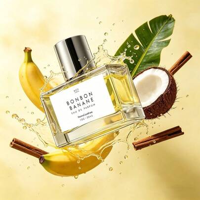 1 Bottle 30ml Banana Candy Scented Fragrance Spray, Fresh And Long-Lasting, Non-Irritating. Neutral Spray Continuously Releases Fragrance, Portable Air Freshener, Emitting Premium Floral And Fruity Notes, Suitable For Indoor And Outdoor Use, Bathroom, Study, Closet And Other Places To Remove Odors, Suitable For Daily Travel, Tourism, Gatherings And Other Occasions To Add Fragrance, Allowing You To Immerse Yourself In The Charming Aroma Anytime And Anywhere