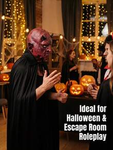Mặt nạ Halloween siêu thực, mặt nạ siêu thực biến hình - Nhiều màu - Xem 8