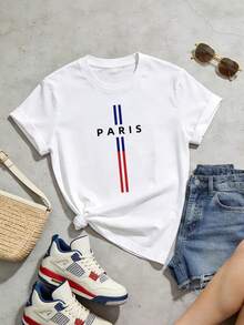 Women's T-Shirts - 白色 - 查看 1
