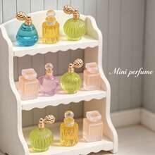Dollhouse Mini Model Miniature Cosmetics, Makeup Bottle Model, Miniature Cosmetics, Micro Scene Photography Small Decoration, Miniature Perfume Bottle, Dollhouse Vanity Decoration, Life Scene Mini Model 1/12 Scale, Miniature Decor - Multicolor - View 9