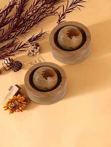 1pc Elegant Wooden Aroma Diffuser, Suitable For Home, Office And Car, Perfect As Desktop Or Car Interior Decoration, Ideal Housewarming, Holiday And Moving Gift, Enhance Atmosphere - Multicolor - View 6