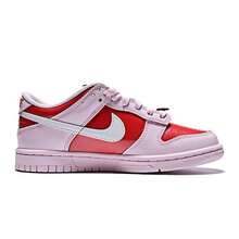 Nike Dunk Valentine's Day Comfortable Fit GS Low-Top Sneakers Pink - Pink - View 4