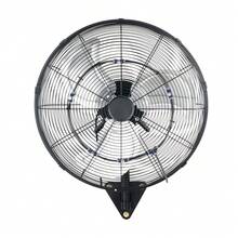 Ventilador de pared , ventilador colgante de pared de 20 pulgadas con oscilación y nebulizador, control remoto, clasificación IP44, 3 velocidades, temporizador de 18 horas, control de temperatura, potente para industria, comercio, garaje, taller, gimnasio. - 20 pulgadas con oscilación y nebulizador - Ver 8