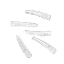 Tweezer Tip Protective Cap Soft Rubber Pointed Head Protective Cap Nail Clipper Repair Clipper Head Protective Cap Nail Clipper, Sharp Tool Protective Cover - Transparent - View 10