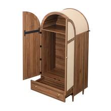 Hall Tree Coat Rack - Brown Wood Finish For Entryway And Hallway - 棕色 - 查看 9