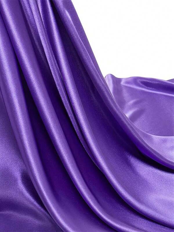 1pc Soft Satin Fabric, Suitable For Wedding Decoration, Wedding Handmade DIY, Gift Wrapping, Curtains, Dresses, Shirts, Hair Accessories, Sewing, Clothing Fabric