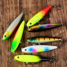 Lure Pencil Micro Zig-Zag Dog Floating Minnow Surface Water Lure For Stream Fishing Amur River White Fish And Crucian Carp - Multicolor - View 6