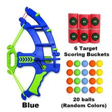 EVA Soft Ball Launcher Toy. Suitable For Outdoor Competitive Games, Can Be Thrown By Hand, Especially Suitable For Children Aged 3 And Above. It Is An Excellent Birthday Or New Year Gift For Boys And Girls. - Blue - View 16
