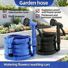 Multifunctional High-Pressure Garden Hose, 7 Spray Modes, Heavy-Duty PVC Hose, Suitable For Watering Plants, Car Washing, Lawn Irrigation, Pet Cleaning And Other Outdoor Tasks, All-Season Use - Sets - View 3