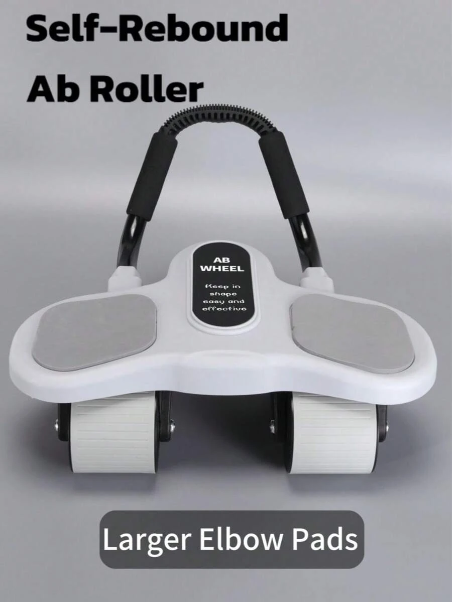 Automatic Rebound Ab Roller, Men And Women Abdominal Muscle Training Tool, Home Fitness Abdominal Workout