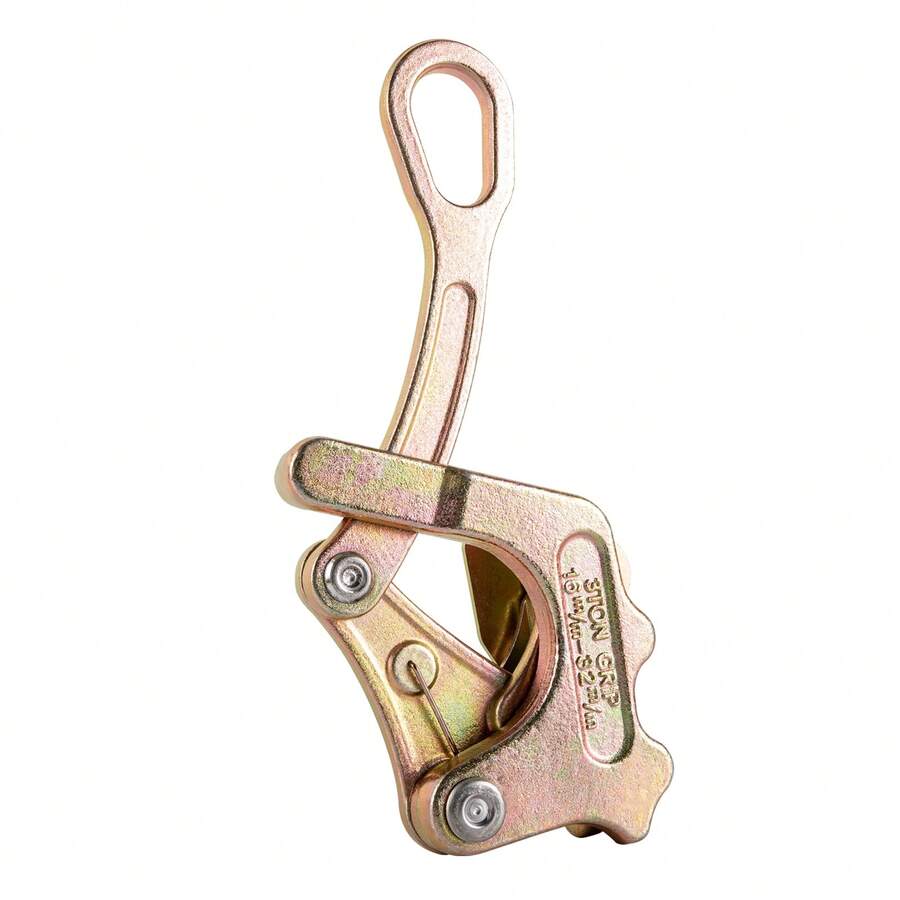 Futchoy 3 Ton Alloy Steel Multifunctional Cable Wire Rope Haven Grip Hand Pulling Puller - Gold - View 1