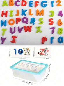 Numbers And Letters Flashcards Set - ABC Wooden Letter And Number Animal Pattern Board Matching Puzzle Game Montessori Educational Learning Toy Gift For 3 4 5 Years Old Preschool Children - Multicolor - View 8