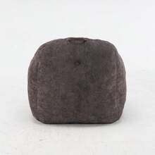 Modern European-American Style Beanbag / With Armrests / Plush Look Beanbag / No Assembly Required / Suitable For Living Room, Bedroom And Reading Corner - 深灰色 - 查看 10