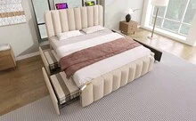 Bases de cama - Beis - Ver 1