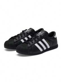 Adidas Originals 2026 Sepatu Sneakers Slim-Fit Klasik Retro Baru dengan Ujung Berbentuk Cangkang KI6824 - Hitam - View 2