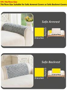 1pc Premium Bubble Fleece Sofa Cover, Comfortable Warm Anti-Slip Seat Cushion, All-Season Home Decor - Multicolor - View 36