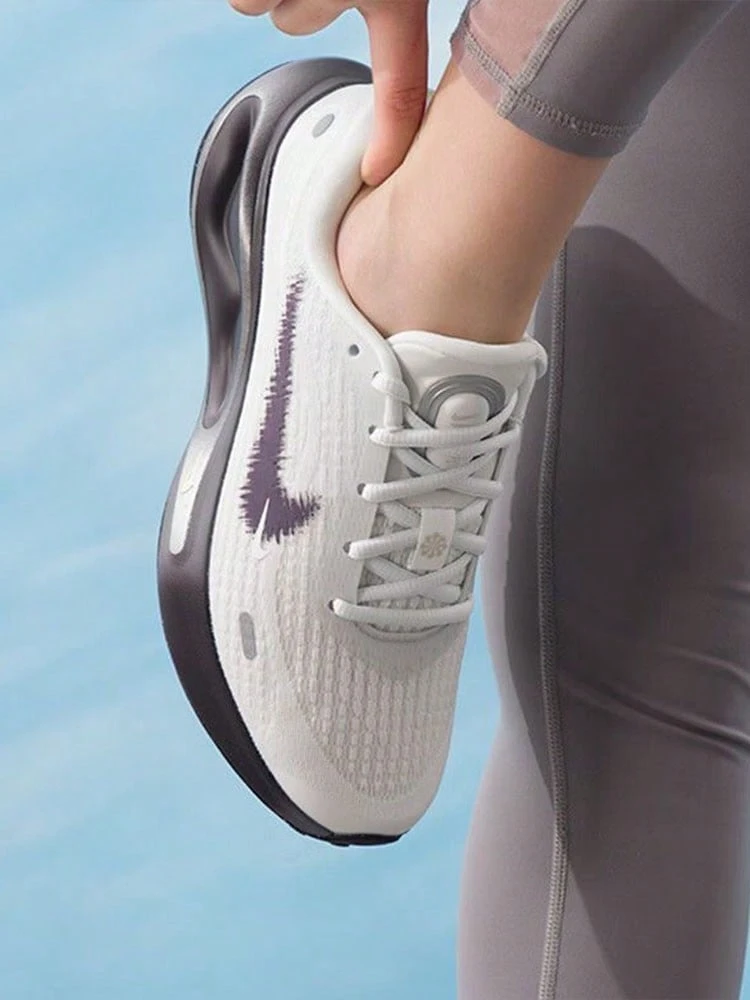 Nike Journey Run Versatile Comfortable Running Shoes Women's Grey-Purple - Grayish Purple - View 1