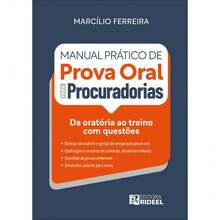 Livro Manual Prático de Prova Oral Para Procuradorias - Livro único - Visão 2