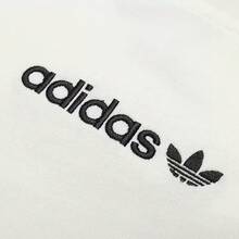 Adidas Clover 新款男士透氣運動休閒圓領短袖T恤 - 白色 - 查看 7