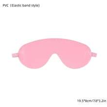 PU Leather Eye Mask, Blackout Eye Mask, Suitable For Halloween Cosplay And Masquerade - Multicolor - View 10