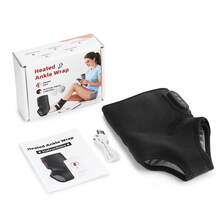 Hailicare Alat Pijat Pergelangan Kaki dan Kaki yang Dikendalikan Aplikasi, 3 Tingkat Panas & 3 Tingkat Getaran, Baterai Isi Ulang 3000mAh, Pengatur Waktu Pintar, Hadiah untuk Relaksasi - Hitam - View 13