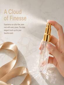 1pc Luxury 5ml Refillable Perfume Bottle, High-End Crystal Rhinestone Perfume Spray Bottle, Suitable For Outings, Shopping, Outdoor Gatherings, Travel, Camping, Running, Cycling, Hiking And Other Activities, Bottom Fill No-Pry Bottle, Leak-Proof And No-Spray Leak, Reusable, Suitable For Room, Bedroom, Daily Use, Perfume Decanting, Perfume Sprayer, Refillable Container - Multicolor - View 10