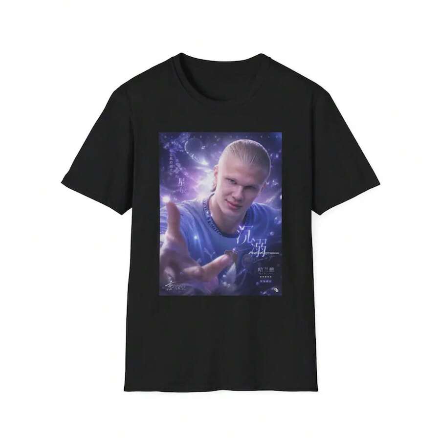 Men T-Shirts - 黑色 - 查看 1