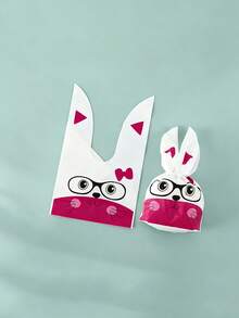 50pcs Duck Candy Bags - Duck Party Favor Bags, Birthday, Wedding Candy, Gift Bags, Candy Decoration, Small Holiday Party Favors, Cute Character Design Charming Rabbit Ear Gift Bags, Suitable For Weddings, Holidays, Party Favor Bags - Cute Packaging Bag - View 10