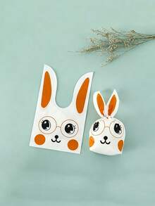 50pcs Duck Candy Bags - Duck Party Favor Bags, Birthday, Wedding Candy, Gift Bags, Candy Decoration, Small Holiday Party Favors, Cute Character Design Charming Rabbit Ear Gift Bags, Suitable For Weddings, Holidays, Party Favor Bags - Cute Packaging Bag - View 13