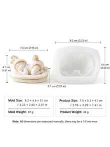 Children's Shaped Silicone Candle Mold, Suitable For Epoxy Resin Casting Gifts/Handmade Soap And Candle Making - Baby Molds - View 8