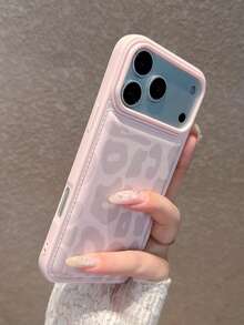 時尚粉色豹紋手機殼，適用於 iPhone 18 Pro Max/18 Pro/18/17 Pro Max/17 Pro/17 Air/17/16/16 Pro Max/16 Plus/16 Pro/16E/15/15 Pro Max/15 Pro/15 Plus/11/12/13/14 Pro Max/12 Pro/12 Pro Max/13 Pro/13 Pro Max/14 Pro/14 Pro Max，軟殼 - [粉紅色]豹紋 - 查看 5