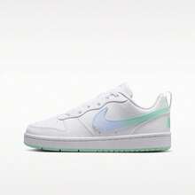 Nike Court Borough Comfortable Versatile GS Low-Top Sneakers White - White - View 3