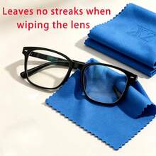 Paño de limpieza de gafas de microfibra ultrafina premium, paño suave sin pelusa para limpiar lentes, paño anti-arañazos para gafas, adecuado para gafas de moda, cámara, pantalla de teléfono, mantenimiento de gafas - Multicolor - Ver 6