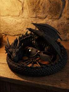 Vintage Dragon Nest Jewelry Tray - Multi-Functional Desktop And Entryway Storage Tray, Suitable For Storing Keys, Coins And Rings, Also Can Be Used As A Jewelry Tray - Multicolor - View 7