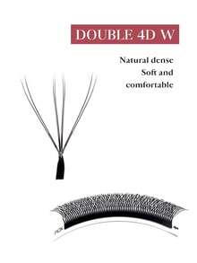 DeceMars 8D W Shaped Eyelashes Extensions C D Dd Curl 0.07mm Black 8-15mm 12 Rows One Tray - View 3