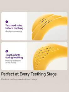 Philips Avent Baby Ring Silicone Teether, 30° Liquid Silicone, UV Anti-Static Treatment, Designed For Infants - Multicolor - View 2
