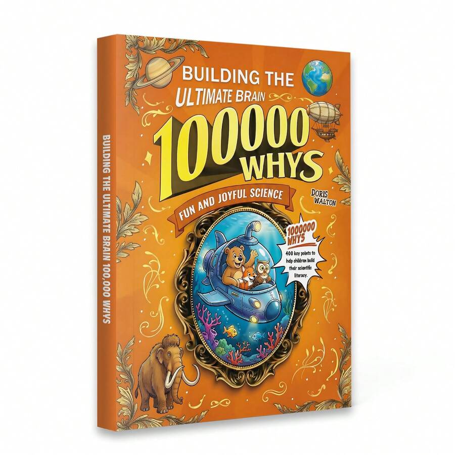 打造最強大腦:100,000個為什麼——一本充滿樂趣與歡心的科學書,包含簡短解釋、迷人事實與激發好奇心的「為什麼」問題,涵蓋8大主題;適合教室使用的參考書,透過易讀的答案幫助孩子探索自然、動物、太空、地球、日常生活之謎以及科學思考 - 十萬個為什麼 - 查看 1