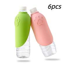1pc Portable Pet Outdoor Water Dispenser, Silicone Material, Pet Water Bowl Compatible With Most Water Bottles, Suitable For Dog Walking And Outdoor Activities, Travel Water Bottle, Suitable For Dog Walking And Walking, Compatible With Most Water Bottles - Multicolor - View 16