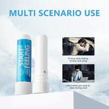 1pc Peppermint Essential Oil Blend Refreshing & Soothing Nasal Stick Energy Stick - Multicolor - View 4