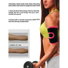 1PC Neoprene Arm Sleeve With Bowknot Anti-Sweat Band, Suitable For Fitness, Running, Cycling, As Sports Protective Gear, With Anti-Slip Fixing Strap Function - Multicolor - View 2