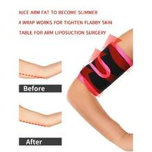 1PC Neoprene Arm Sleeve With Bowknot Anti-Sweat Band, Suitable For Fitness, Running, Cycling, As Sports Protective Gear, With Anti-Slip Fixing Strap Function - Multicolor - View 4