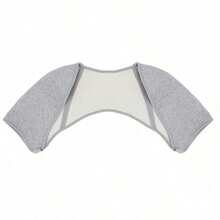 Adjustable Shoulder Support Strap, Double-Layer Cross Compression Shoulder Support Strap, Provides Back Support - Grey - View 11