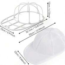 Hat Washing Protection Cover, Baseball Cap Laundry Storage Bag, Reusable Hat Washing Mesh Bag, Home Laundry Hat Care Accessory, Travel Hat Protection Cover, Daily Hat Cleaning Storage Bag, Washing Machine Hat Protection Cover, Outdoor Travel Hat Storage Tool, Daily Use - Multicolor - View 9