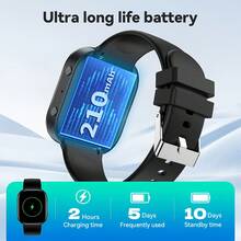 IP68 Waterproof High-Quality Women's Smartwatch, Ultra-HD Display, Pink Strap, USB Charging, Sports Mode Activity Tracking, Call/Answer Function, Message Notification, Supports Multiple Languages, Men's Smartwatch, Holiday/Birthday Gift, 2026 New Model - View 5