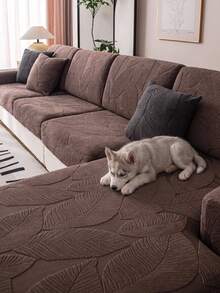1 pezzo Coprisedia elastico antiscivolo con copertura completa, coprisedia universale per tutte le stagioni, coprisedia in tessuto ispessito, lavabile in lavatrice, antipolvere, antimacchia, decorazione per la casa, adatto agli animali domestici, copertura protettiva, decorazione fresca per la stanza, coprisedia regolabile per divani ad angolo, adatto per camera da letto, ufficio, soggiorno, divani combinati e a L, e coprisedia da 1234 posti - Caffè Marrone - Visualizzare 1