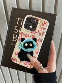 Phone Case With A Fish Motif, Decorated With A Fish Head And Funny Eyes, Compatible With IPhone17, 16, 15, 14, 13, 12 And 11 Pro. Made Of Shock-Resistant TPU Material. A Great Gift For Family, Friends, Children, For Birthdays, Spring Festivals, Holidays, Partners And Valentine's Day. - Multicolor - View 1