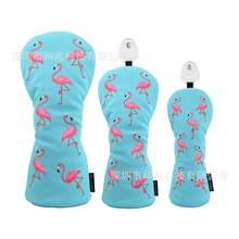 Flamingo Golf Wood Head Cover, Driver & Fairway Wood Headcover, PU Waterproof Golf Club Head Cover - Chicken Drumstick, Single - View 10