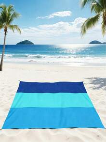 Extra Large Sandproof Beach Blanket, 4-7 Person Outdoor Picnic Mat, Lightweight Portable Quick Dry Sandproof Family Camping Hiking Blanket, Compact Foldable, Summer Essential - Multicolor - View 6